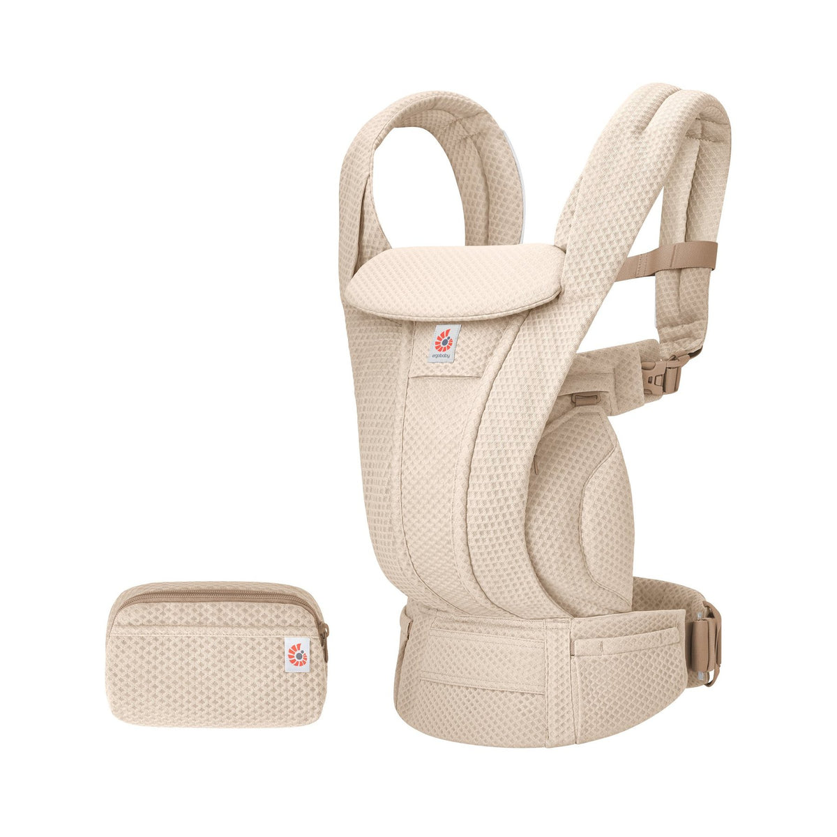 Ergobaby® Baby Carrier Omni Deluxe Mesh Natural Beige – slika 4
