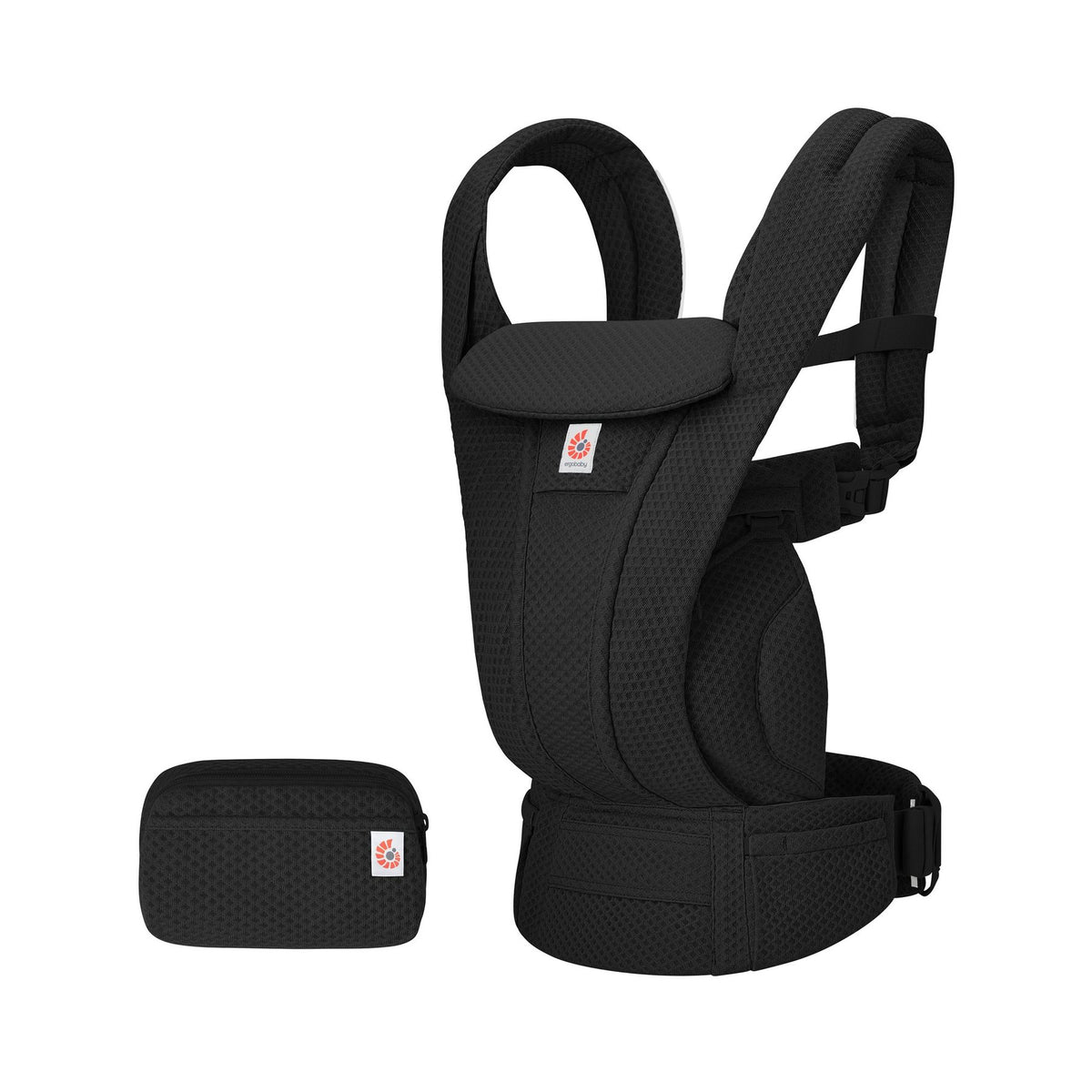 Ergobaby® Baby Carrier Omni Deluxe Mesh Onyx Black – slika 4