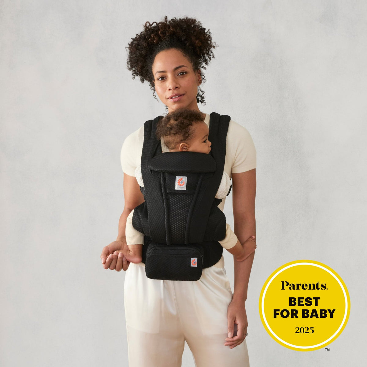Ergobaby® Baby Carrier Omni Deluxe Mesh Onyx Black – slika 5
