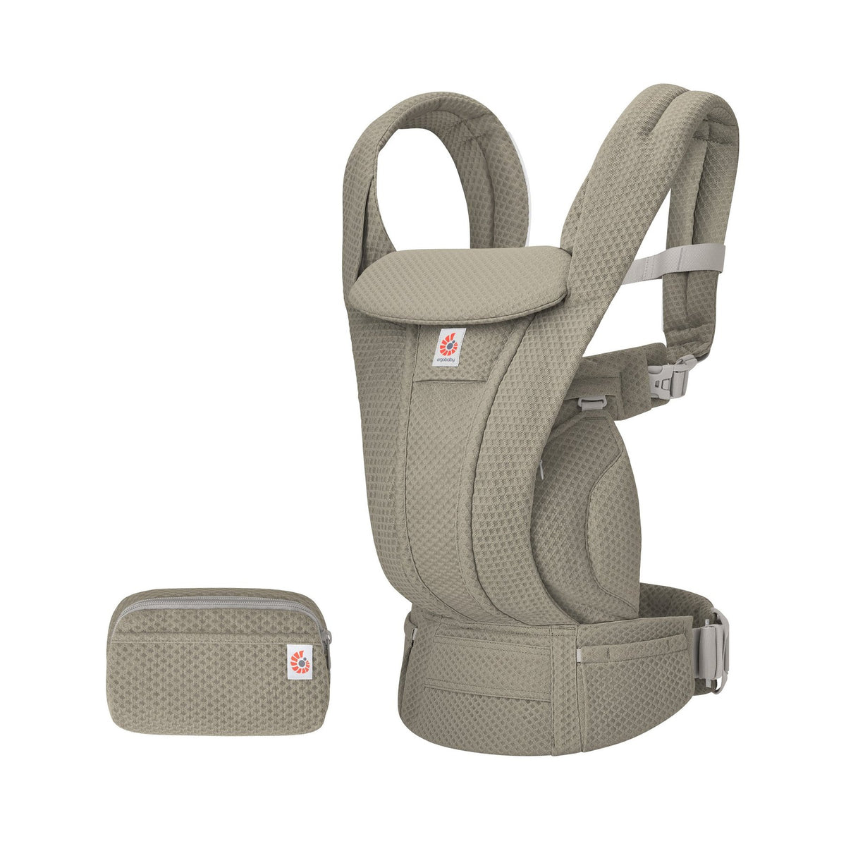 Ergobaby® Baby Carrier Omni Deluxe Mesh Soft Olive – slika 4