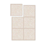 Evibell® Hrací podložka puzzle 120x180 Leaves Cream Tan