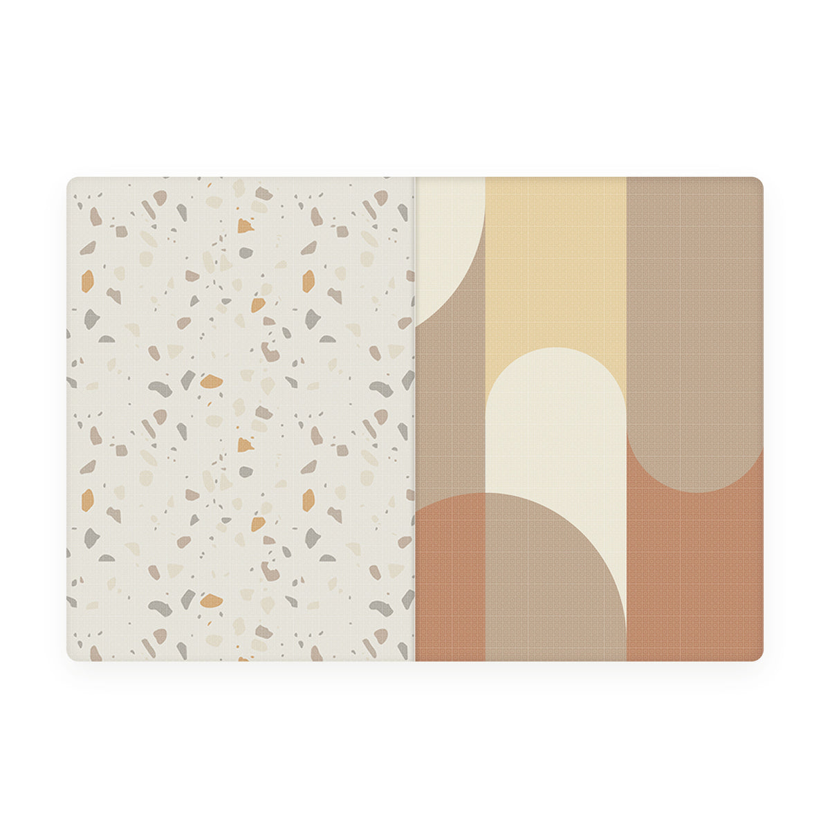 Evibell® Double-sided TPU Foam Play Mat 140x200 Confetti/Terracotta – slika 5