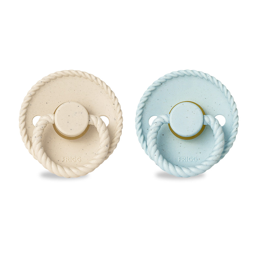 Frigg® Rubber pacifier Mini Mocha Vanilla Cream/Iced Mocha – slika 3