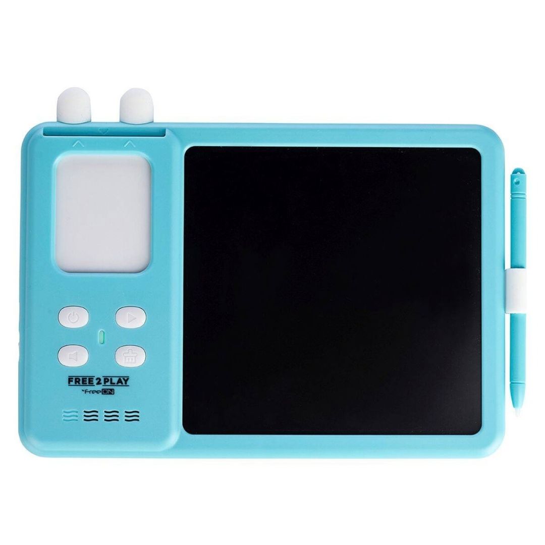 Free2Play® Interaktivní LCD tablet s kartičkami 2v1 Blue – slika 4