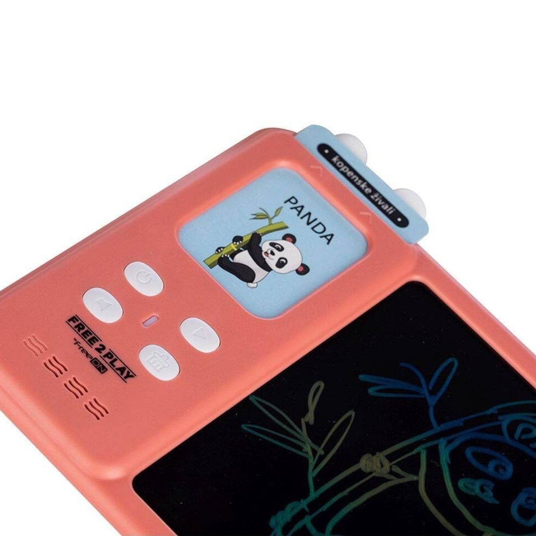 Free2Play® Interaktivní LCD tablet s kartami 2v1 Pink – slika 5