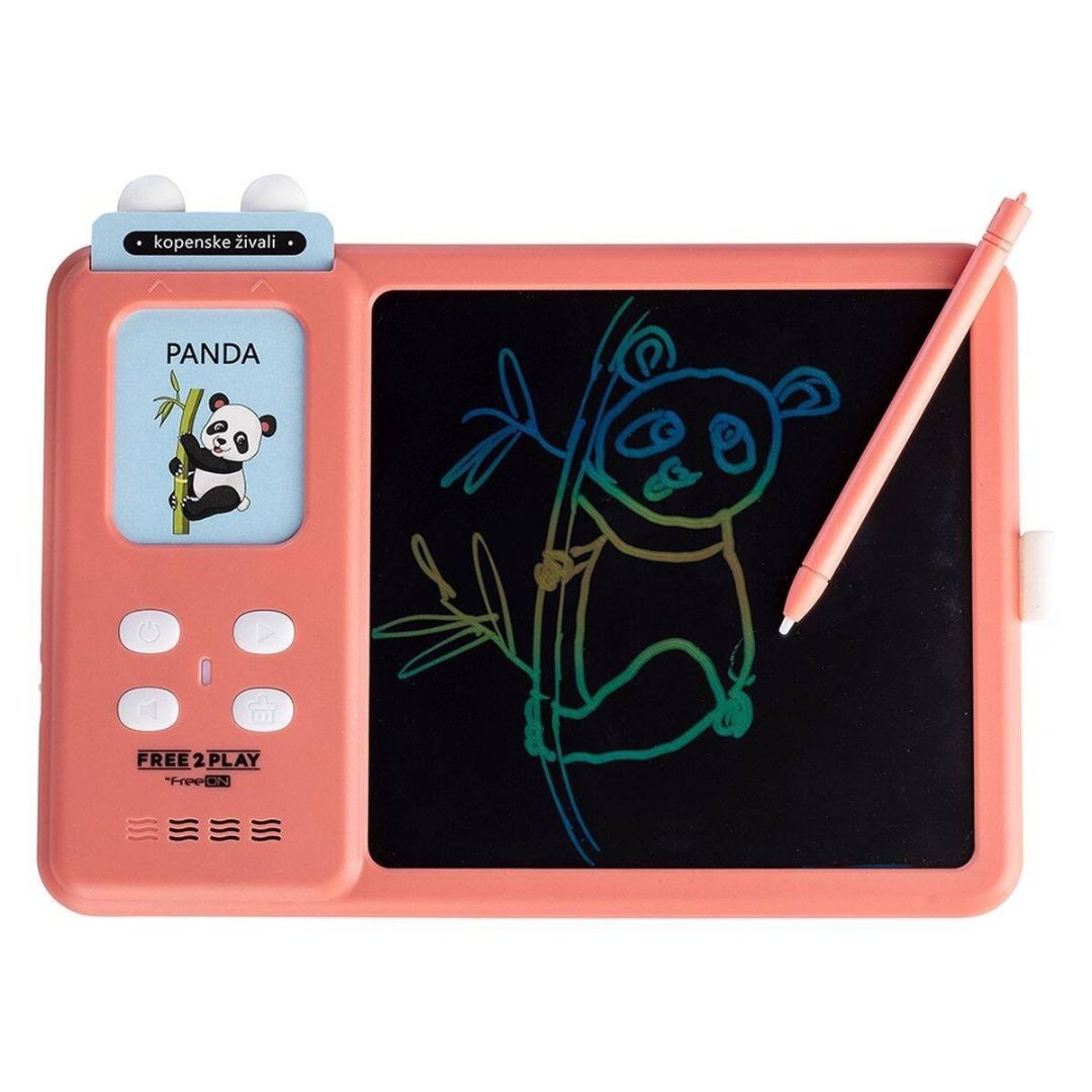 Free2Play® Interaktivní LCD tablet s kartami 2v1 Pink – slika 6
