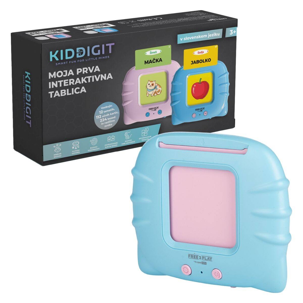 Free2Play® Můj první interaktivní tablet Blue – slika 2