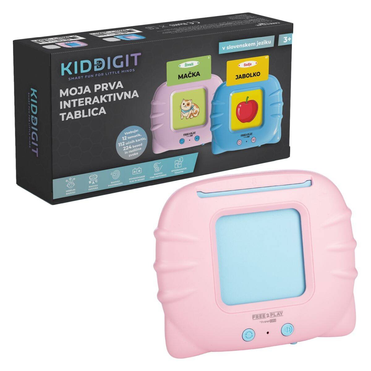 Free2Play® Moje první interaktivní tablet Pink – slika 2