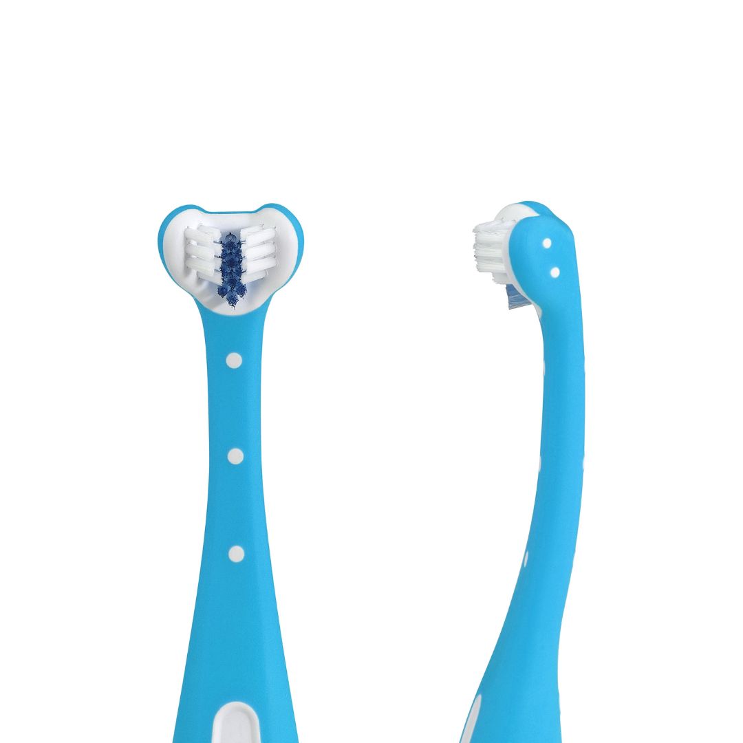 Fridababy® Triangular Children's Toothbrush - Blue – slika 2