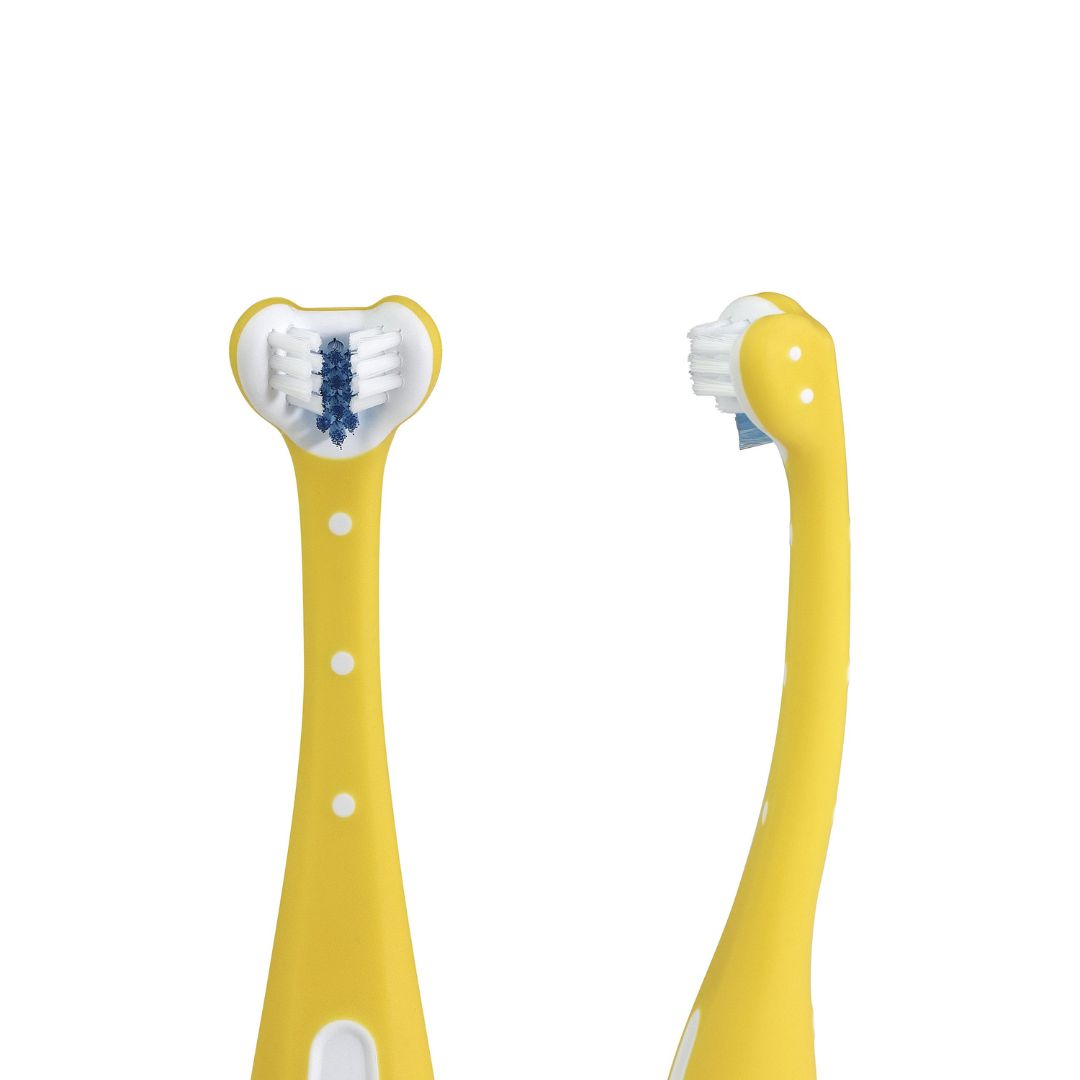 Fridababy® Triangular Baby Toothbrush - Yellow – slika 3