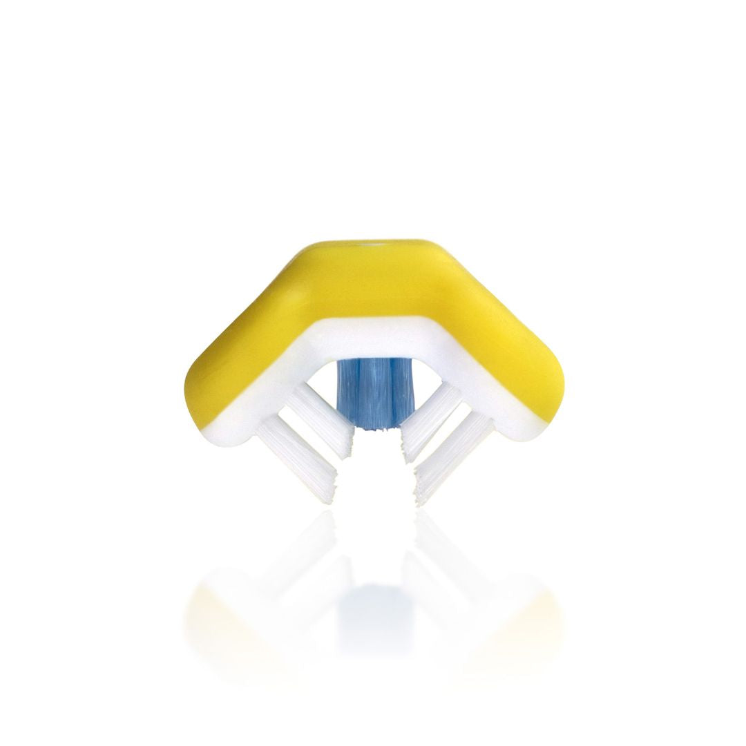 Fridababy® Triangular Baby Toothbrush - Yellow – slika 4