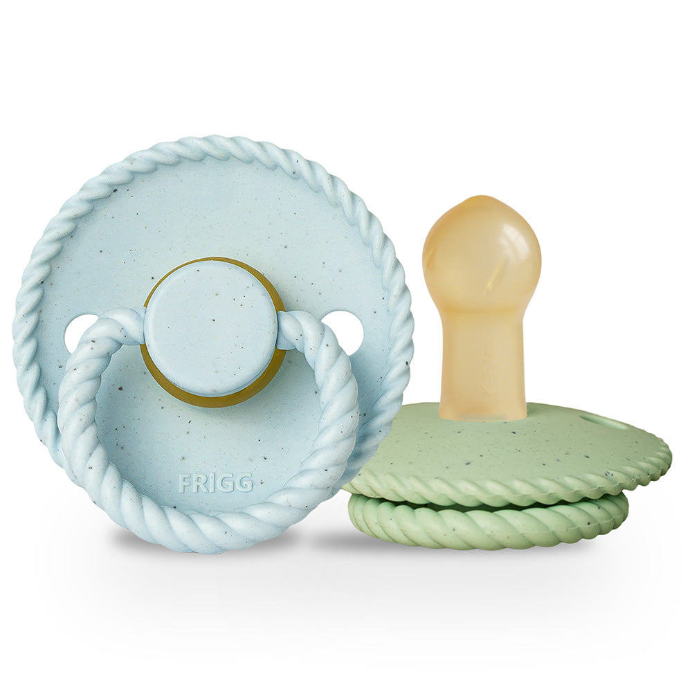 FRIGG® Rubber pacifier Mini Mocha Iced Mocha/Matcha Latte – slika 2