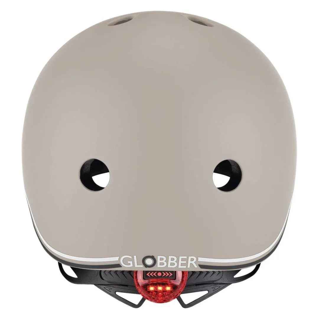 Globber® Otroška čelada z lučko XXS/XS ( 45-51cm ) Beige Globber