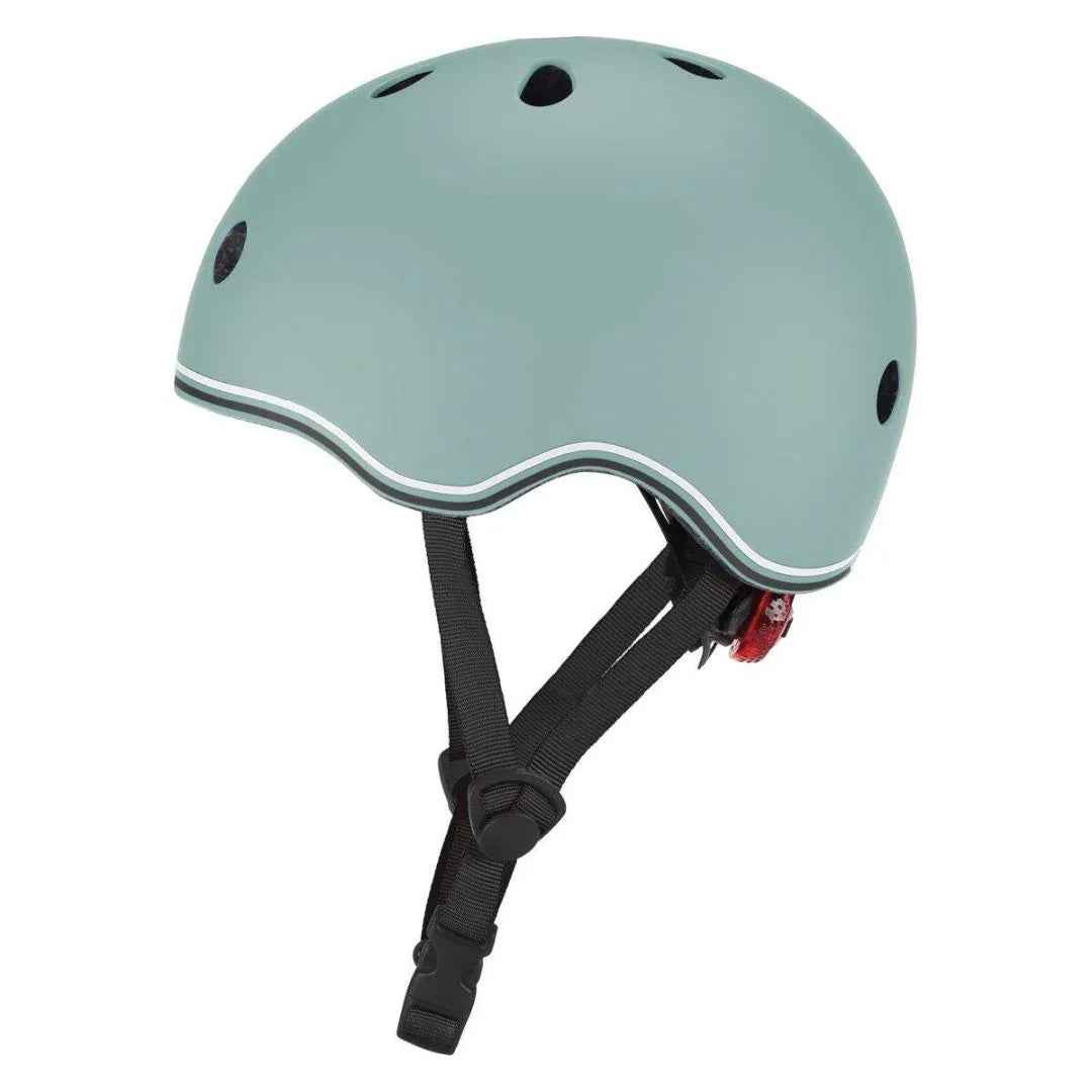 Globber® Otroška čelada z lučko XXS/XS ( 45-51cm ) Olive Green Globber