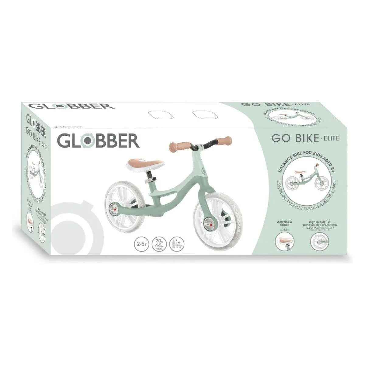 Globber® Poganjalec Go Bike Elite Pastel Green Globber