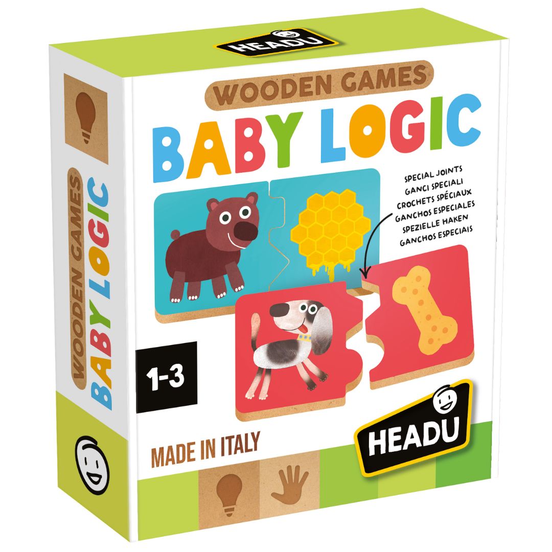 Headu® Wooden game Baby Logic