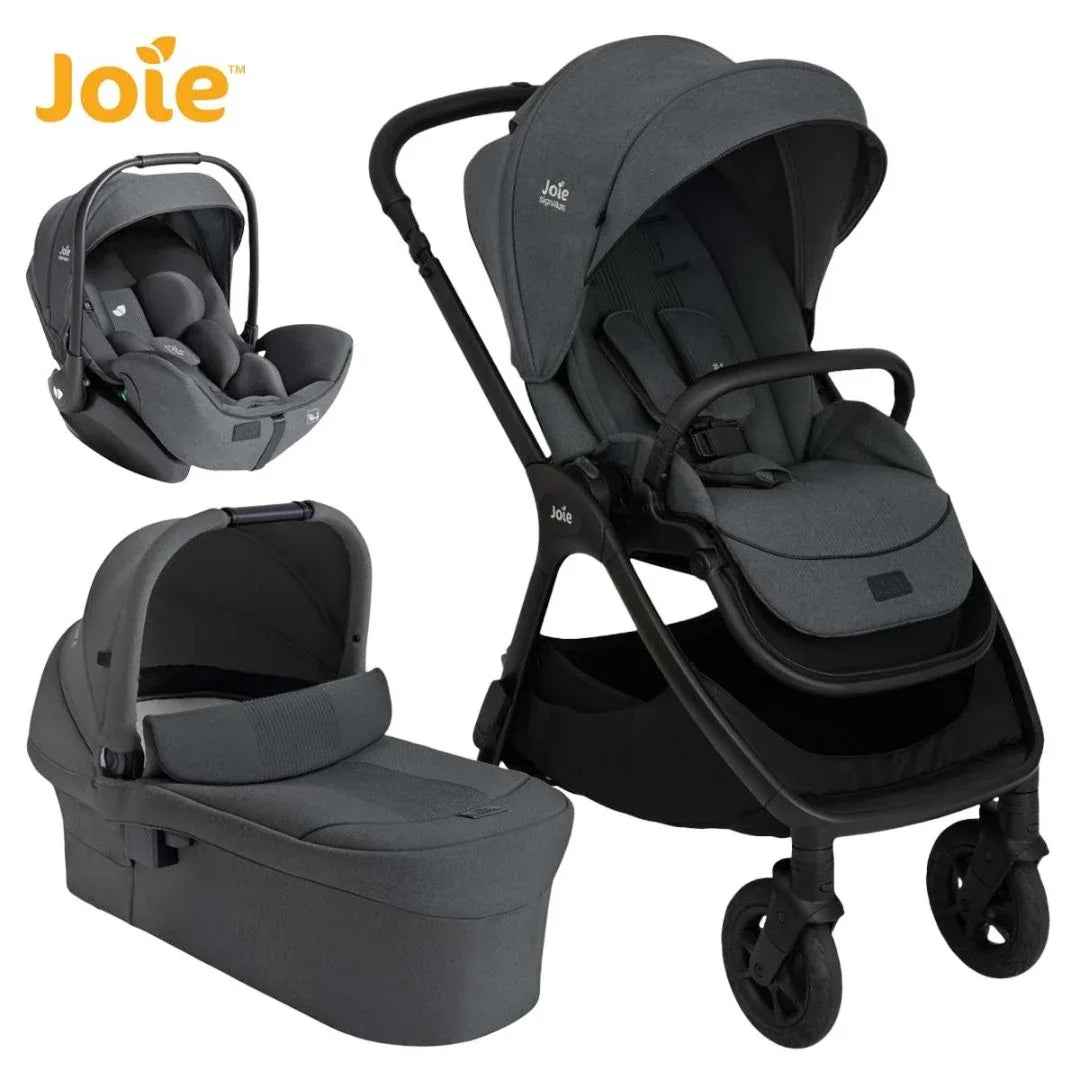 Joie® Otroški voziček 3v1 Finiti™ + i-Level™ Pro Signature Ebony Joie