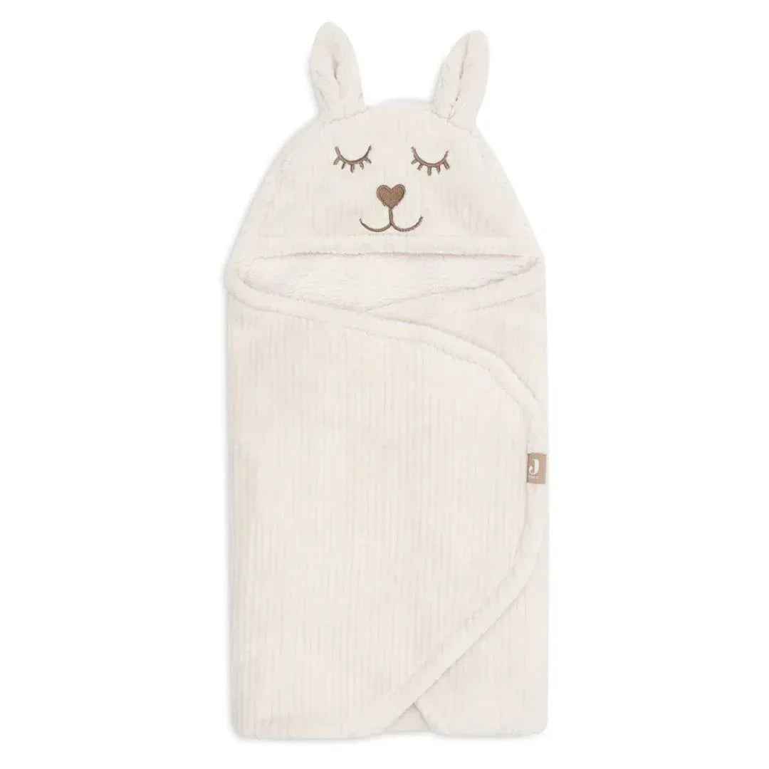 Jollein® Odeja za avtosedež Cloudy Rib Oatmeal 105x100 Jollein