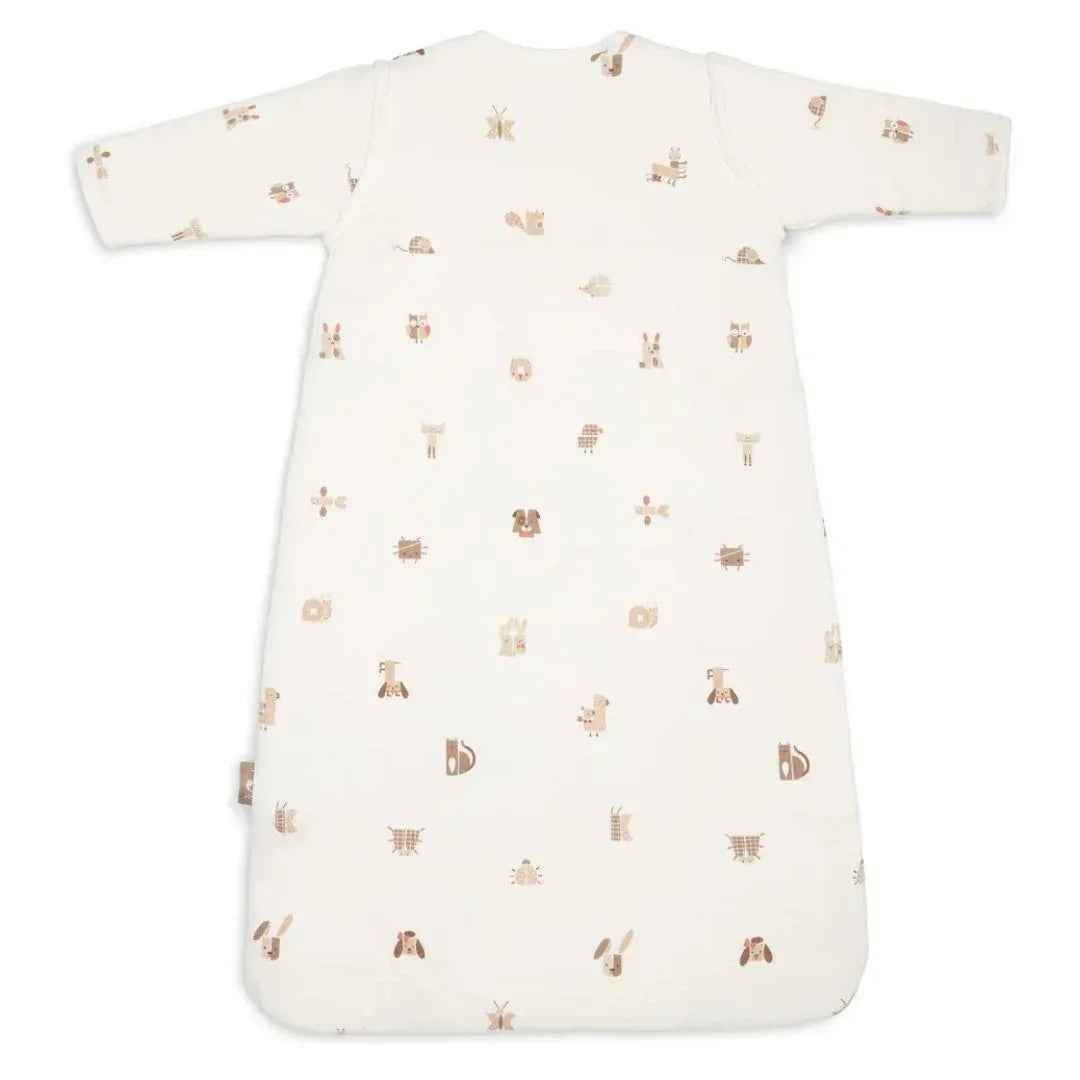 Jollein® Otroška spalna vreča s snemljivimi rokavi 70cm Animal Friends TOG 3.5 Jollein