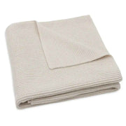 Jollein® Bombažna odejica 75x100 Basic Knit Oatmeal Jollein