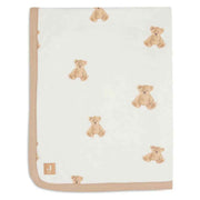 Jollein® Bombažna odejica Teddy Bear 100x150 Jollein