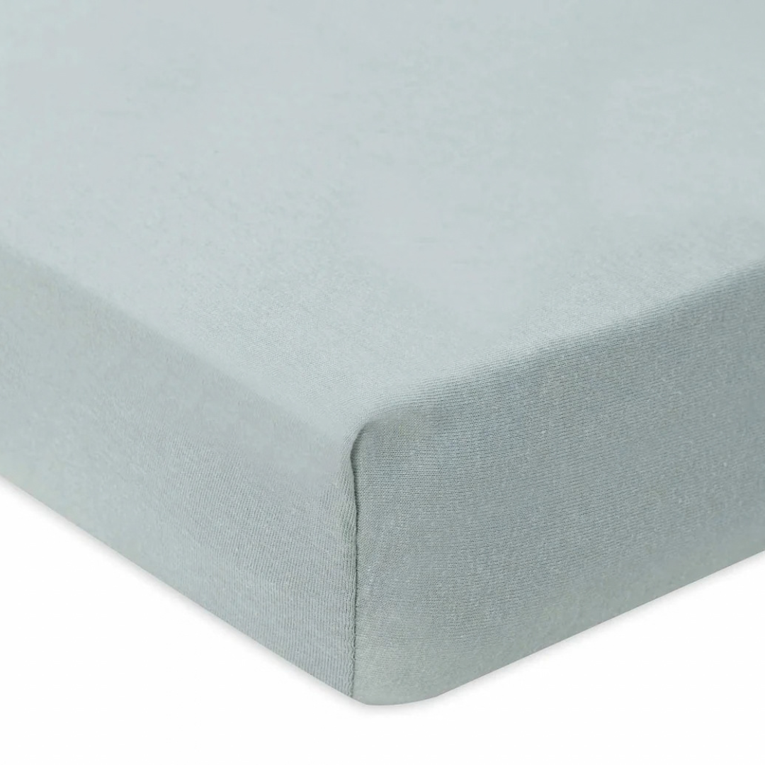 Jollein® Bombažna rjuha 2 kosa 40/50x80/90 Sea Green – slika 3