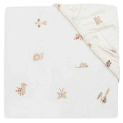 Jollein® Bombažna rjuha 60x120cm Animal Friends Jollein