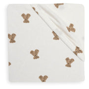 Jollein® Cotton fitted sheet 60x120cm Mini Teddy Bear