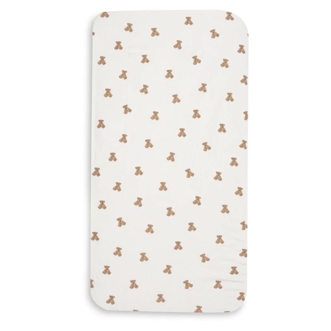 Jollein® Cotton fitted sheet 60x120cm Mini Teddy Bear – slika 2