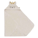 Jollein® Osuška s kapucí Charlie Cat 75x75