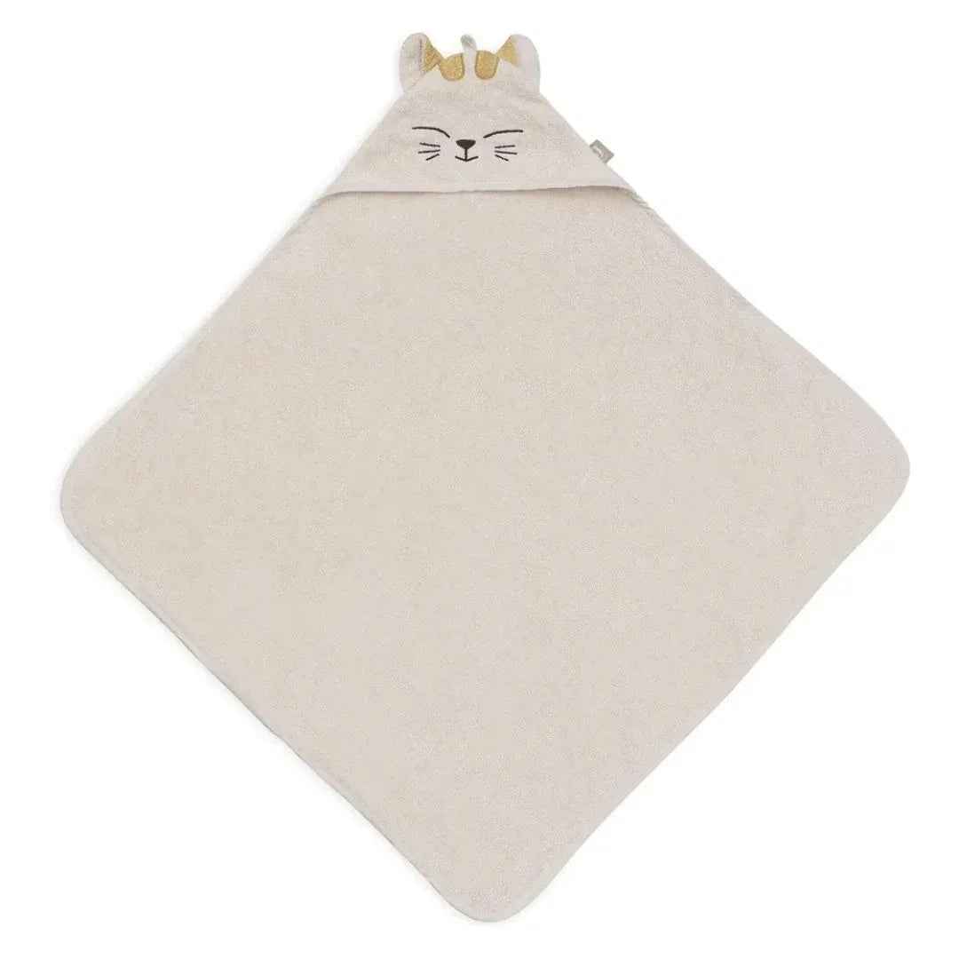 Jollein® Brisača s kapuco Charlie Cat 75x75 Jollein