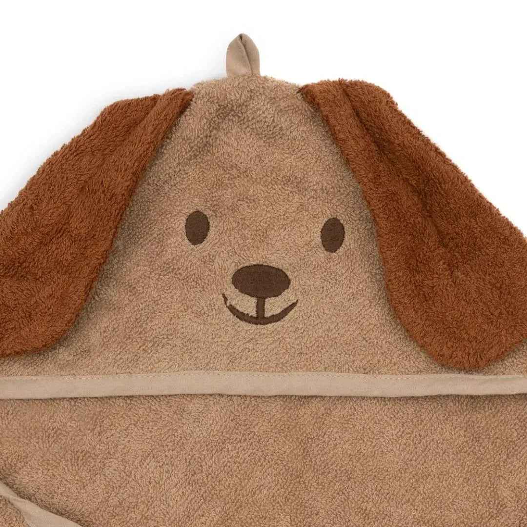 Jollein® Brisača s kapuco Diego Dog 75x75 Jollein