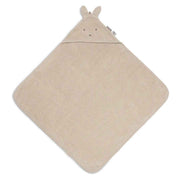Jollein® Brisača s kapuco Jacquard Miffy Warm Sand 75x75 Jollein