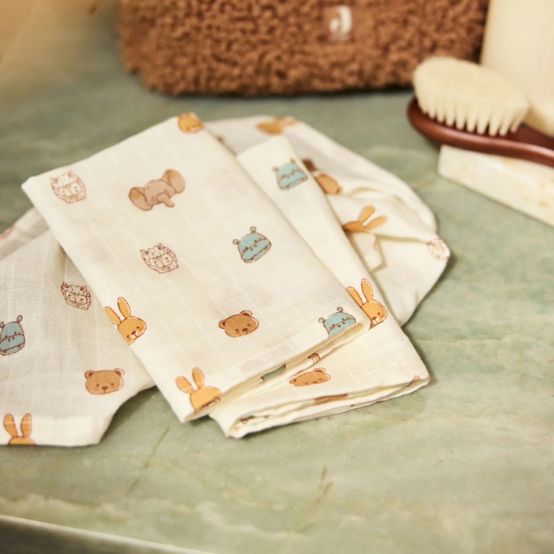 Jollein® Set of 3 Washcloths Jollies 20x15 – slika 4