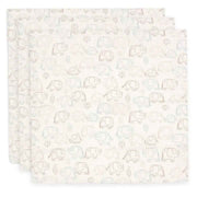 Jollein® Komplet 3 tetra pleničk 70x70 cm Elephant Tales Jollein