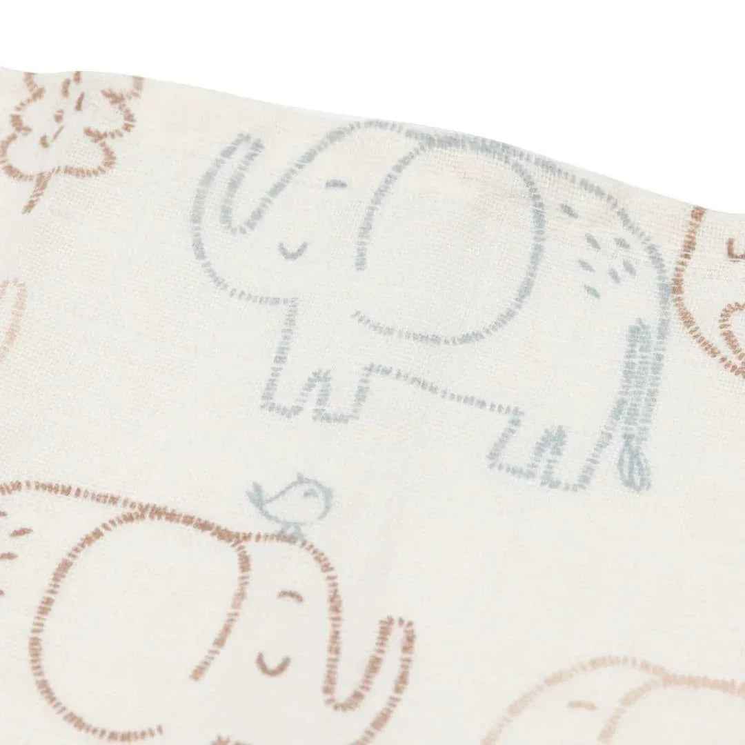 Jollein® Komplet 3 tetra pleničk 70x70 cm Elephant Tales Jollein