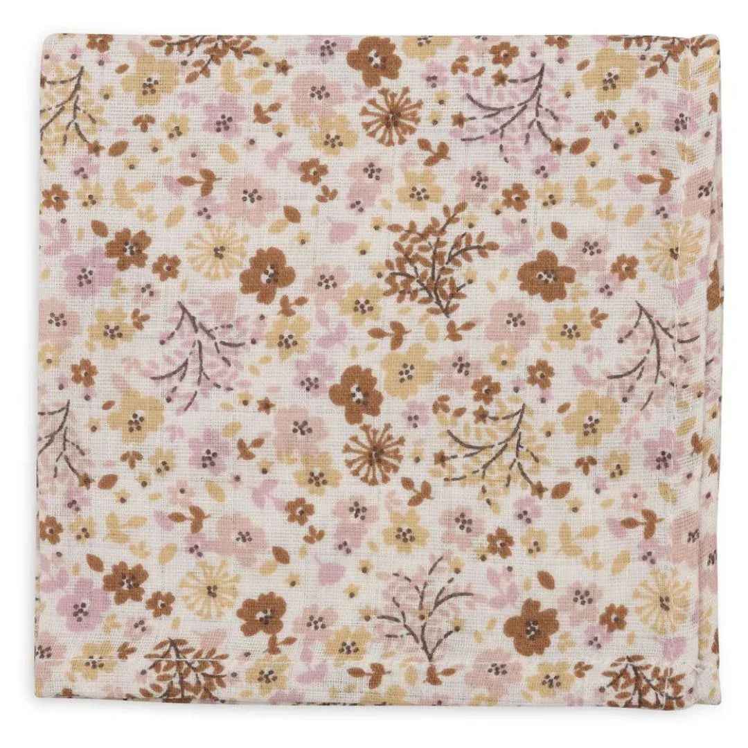 Jollein® Komplet 3 tetra pleničk Flower Fairies 31x31 cm Jollein