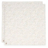Jollein® Set of 2 Muslin Swaddles Elephant Tales 115x115cm