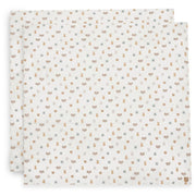 Jollein® Set of two muslin swaddles Jollies 115x115cm
