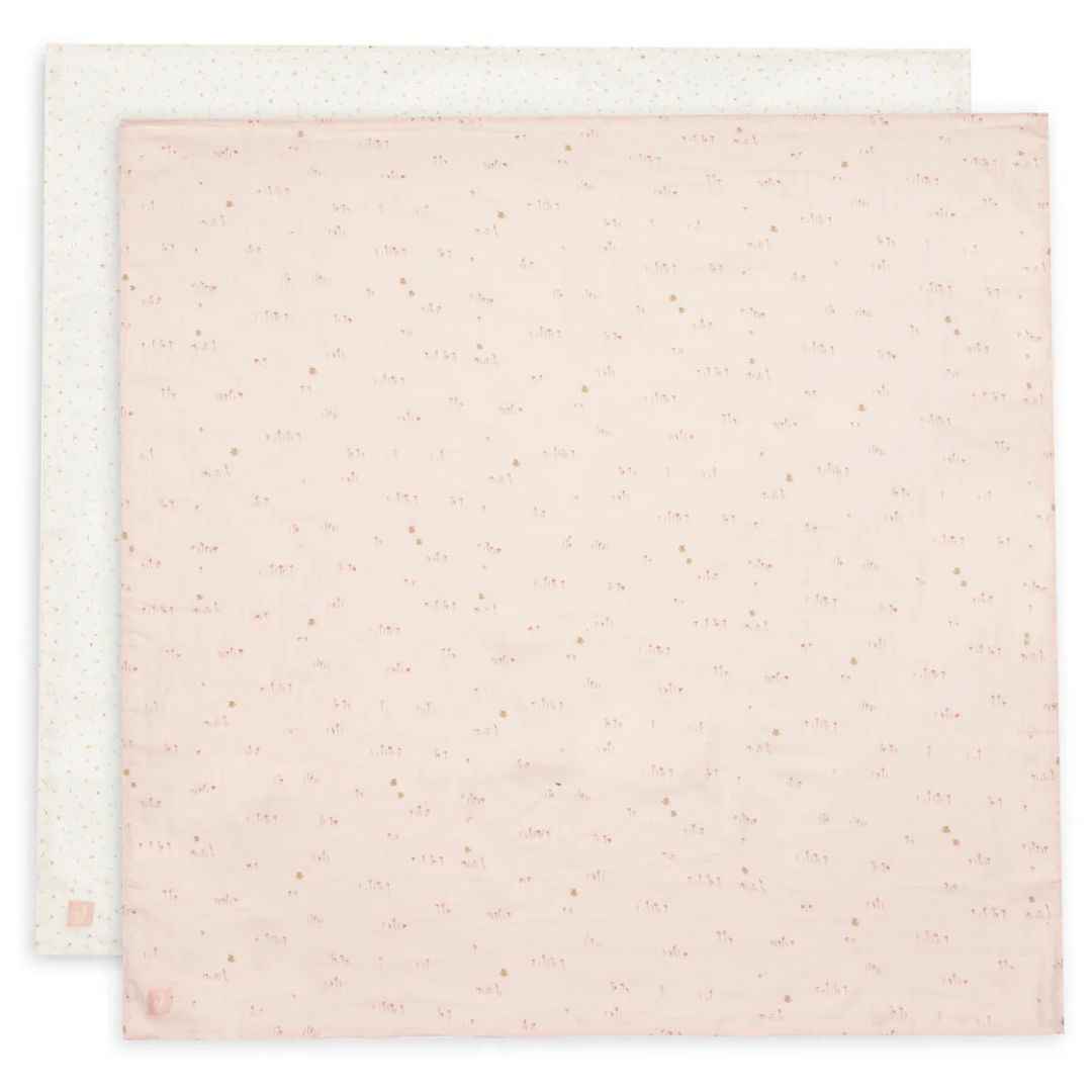 Jollein® Komplet dveh tetra pleničk Pretty Picnic 115x115cm Jollein