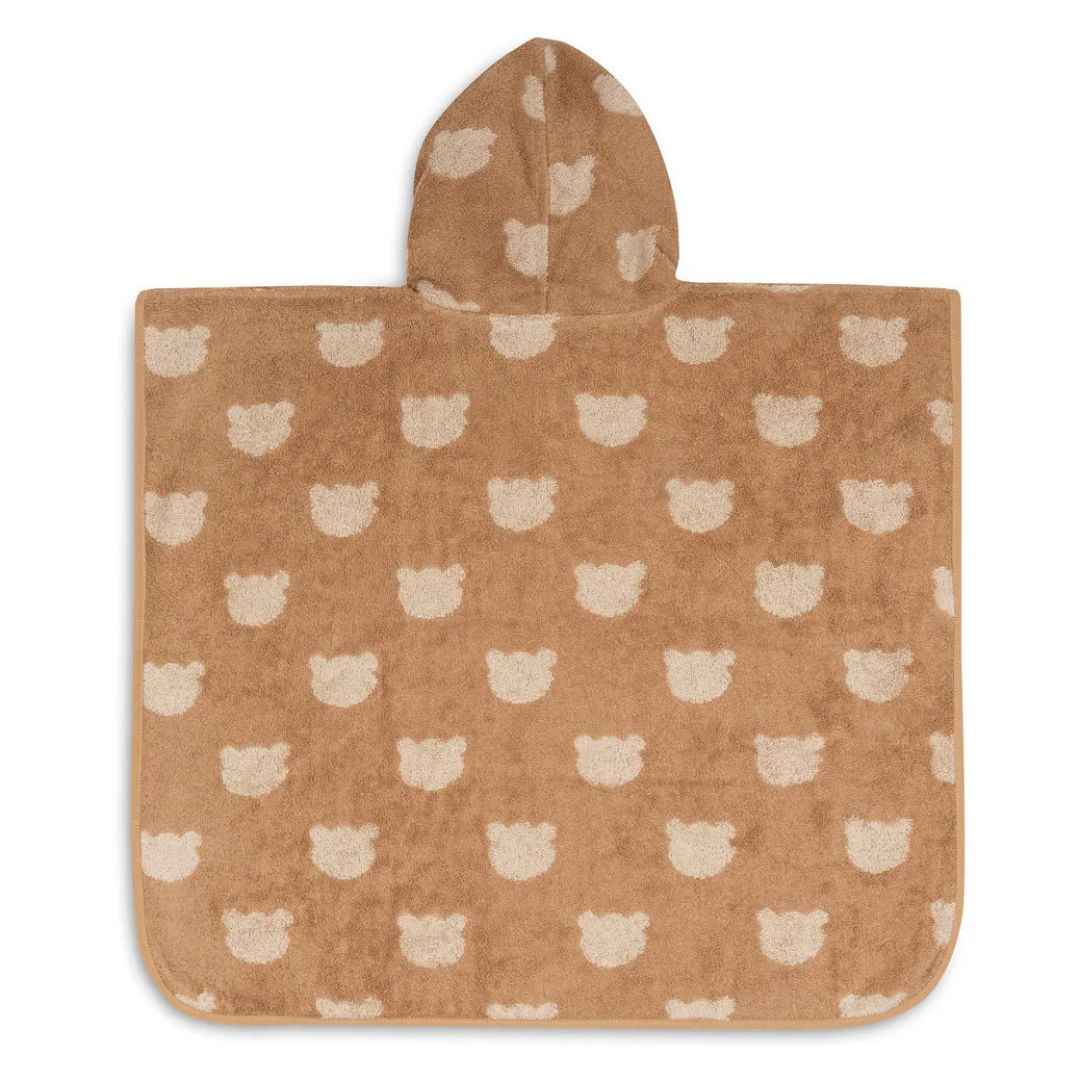 Jollein® Kopalni pončo Terry Jacquard Teddy Bear Jollein
