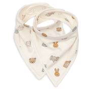 Jollein® Muslin bandana bib Jollies 2 Pack