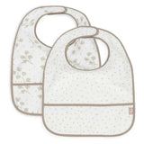 Jollein® Waterproof Bibs Leafy Dreams 2 pcs