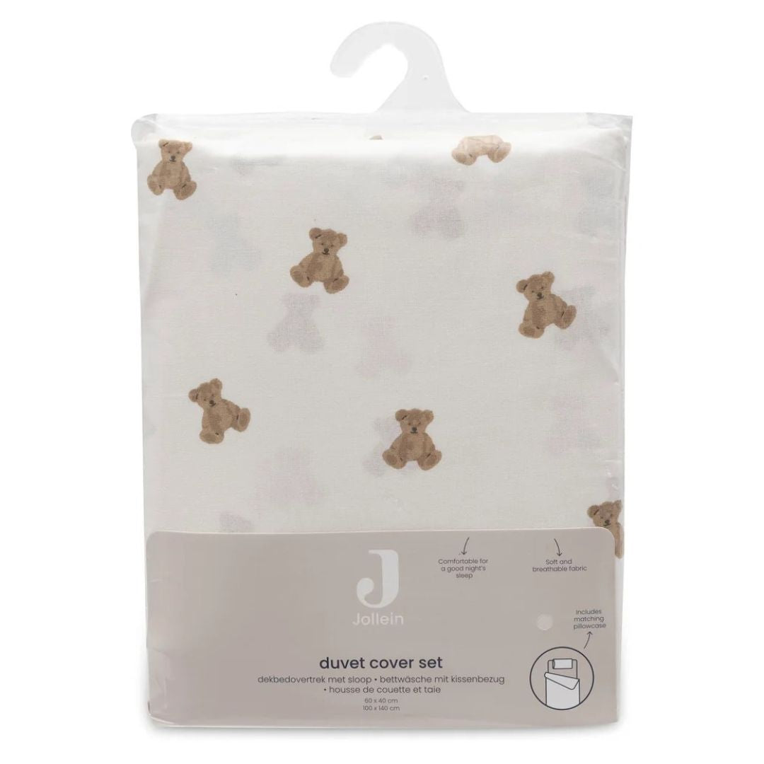 Jollein® Baby Bedding Set 140x100 Mini Teddy Bear – slika 3