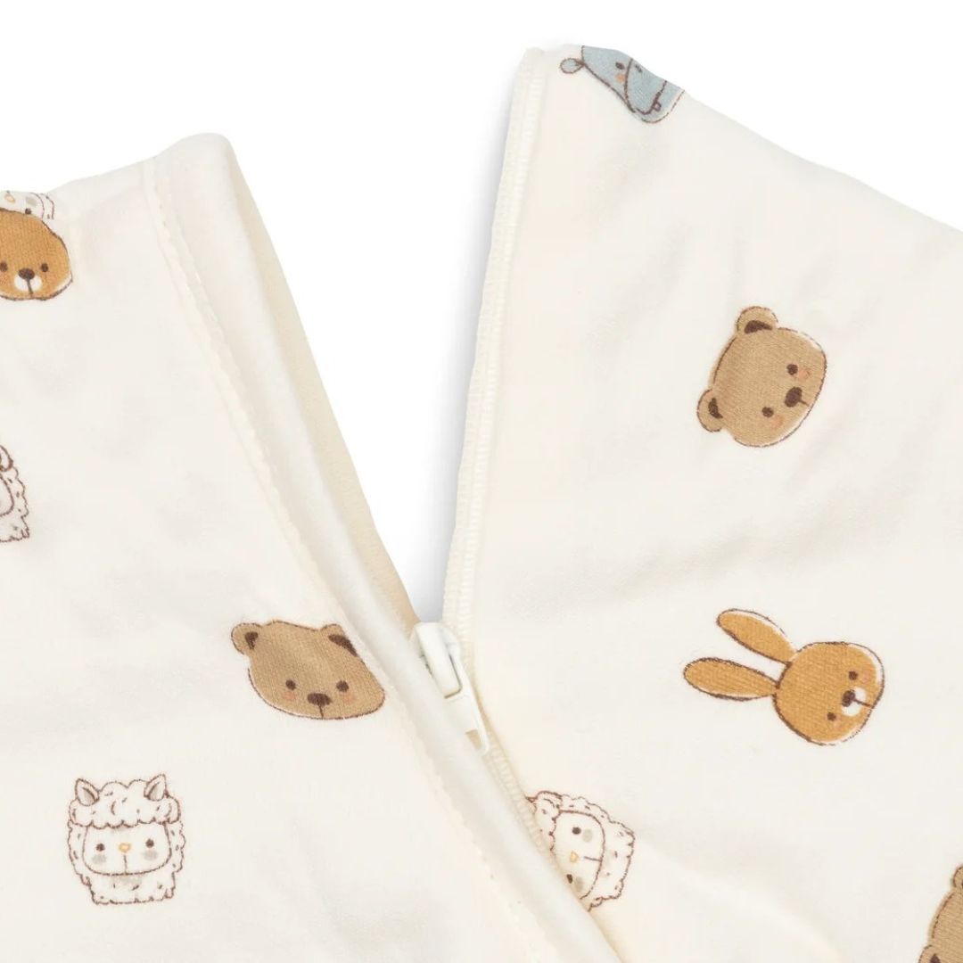 Jollein® Baby sleeping bag with legs and removable sleeves 80/86cm Jollies Sand – slika 5