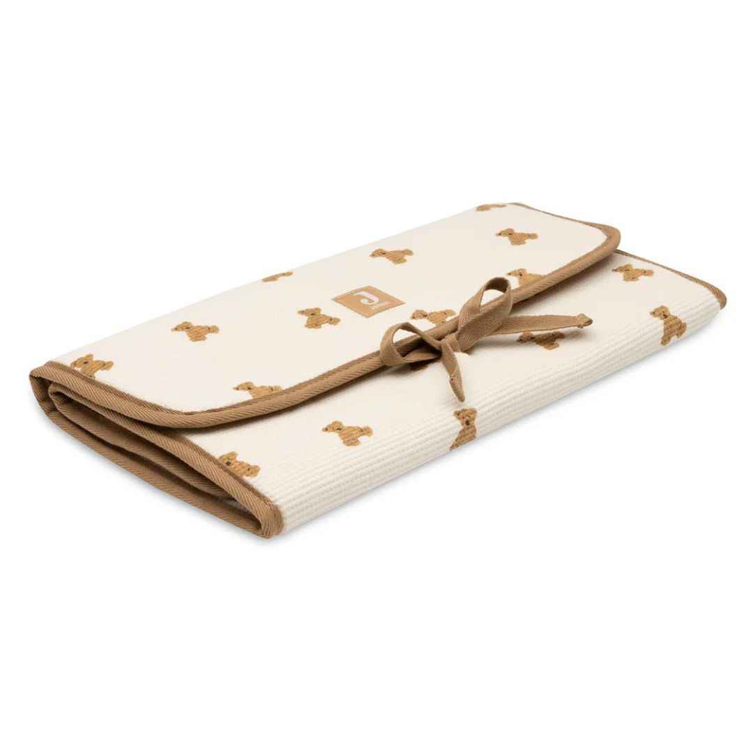 Jollein® Previjalna podloga Mini Teddy Bear Little Waffle Jollein