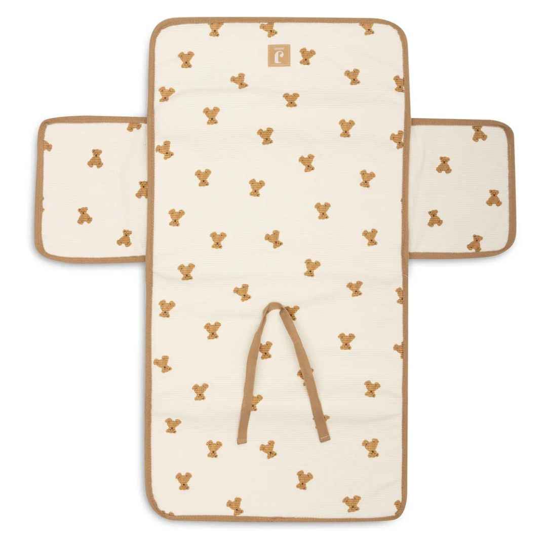 Jollein® Previjalna podloga Mini Teddy Bear Little Waffle Jollein