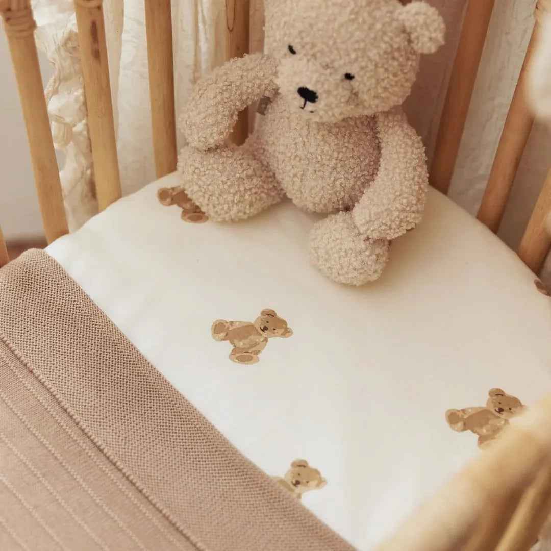 Jollein® Rjuha za posteljico 40/50x80/90 Teddy Bear Jollein