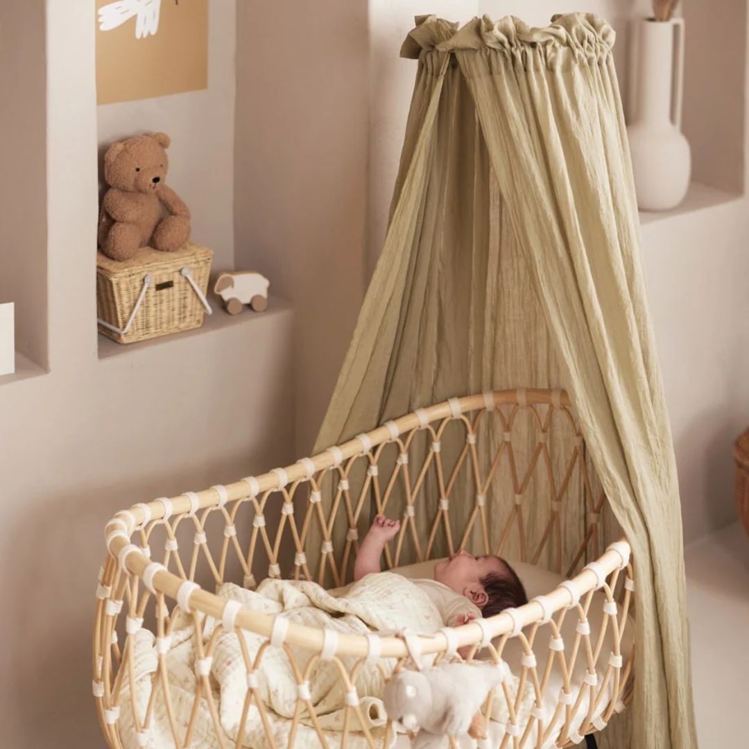 Jollein® Bed Canopy Stand with Fixing Clip White – slika 3
