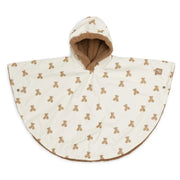 Jollein® Waterproof poncho Mini Teddy Bear Teddy Fleece